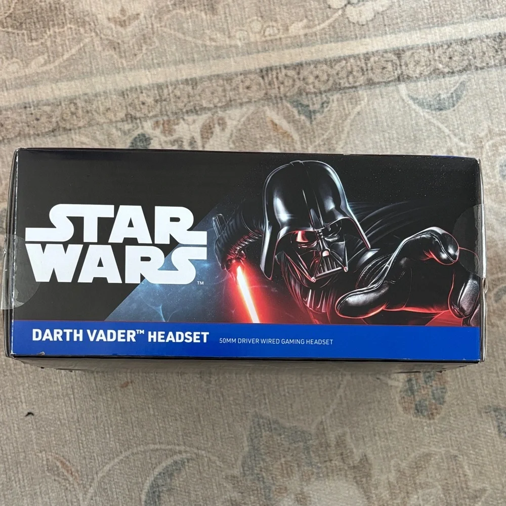 Disney Star Wars Darth Vader Gaming Headset - Black and Red